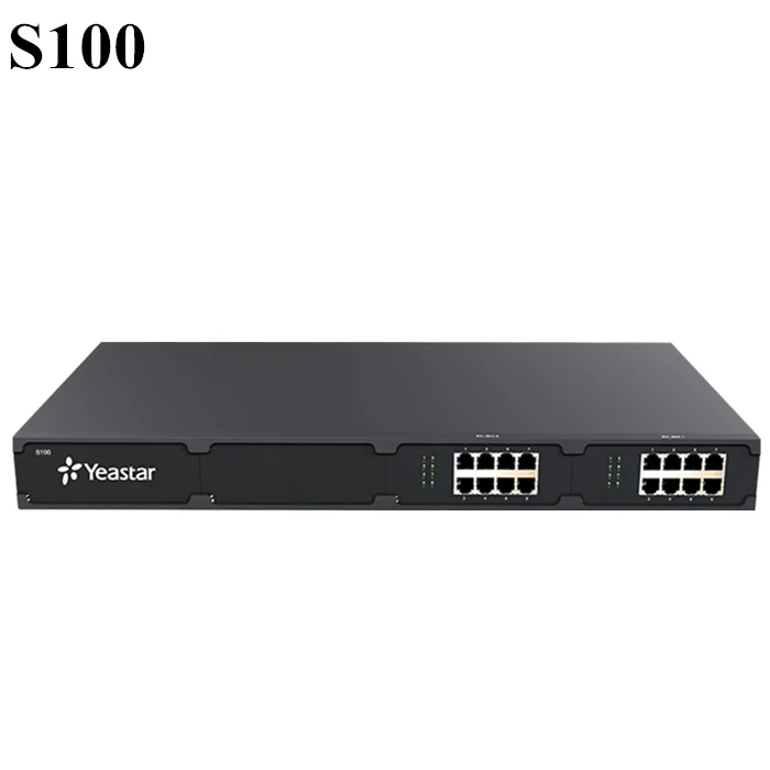 Yeastar S100 до 16 портов FXS/FXO/BRI до 6 каналов GSM/CDMA/3G/4G до 2 портов E1/T1/PRI VoIP PBX