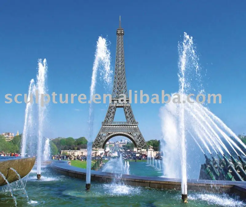 
Eiffel Tower/ Large Modern Stainless Steel Sculpture Outdoor Sculpture 