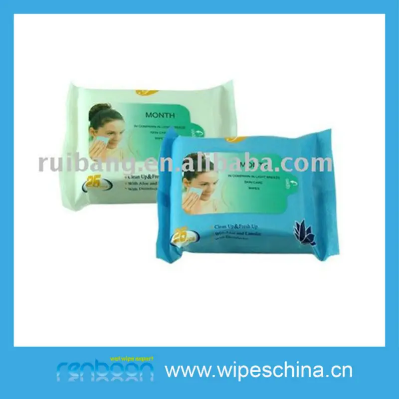 
Facial Cleansing wet towelette 