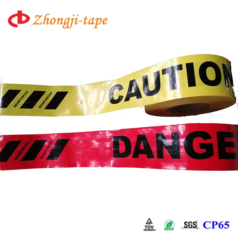 High Quality Reinforced Caution Tape