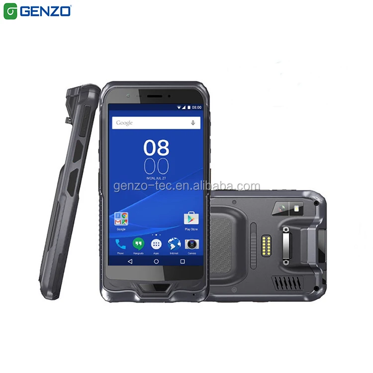 Newest NFC 1D/2D Scanner Rugged Phone Android With Big Battery 5000mah for large warehouse application