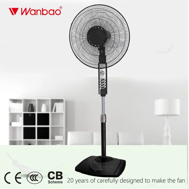 
Hot selling electric stand fan with square base SF1683 