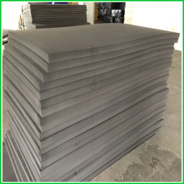 
soft flexible PE foam sheets , pe foam blocks with white and charcoal color 