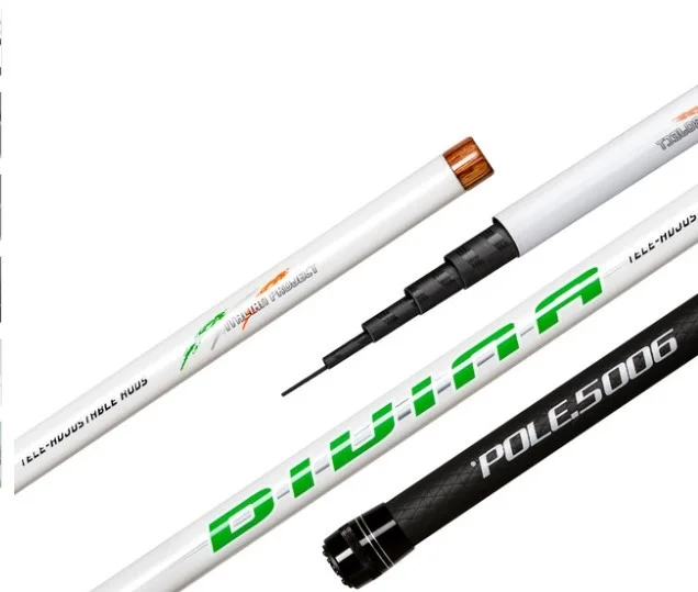 Carbon bolognese fishing rod telescopic  tele pole fishing rod