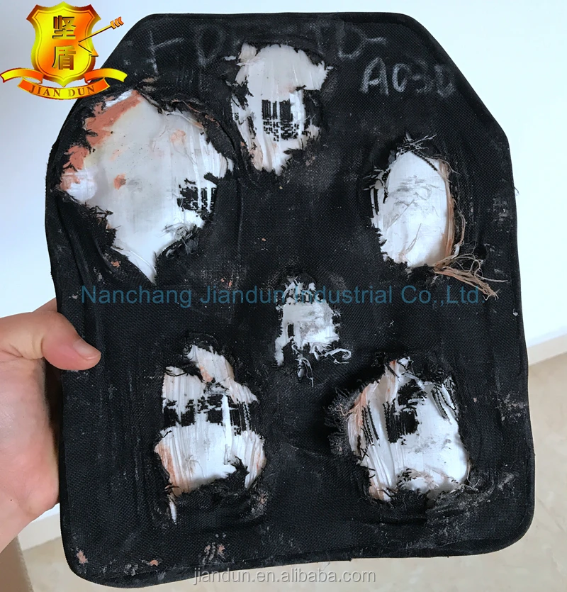 NIJ  Level III IV Vest SAPI Single Curved Multi Curved Silicone Carbide SiC Al2O3 Alumina Plate