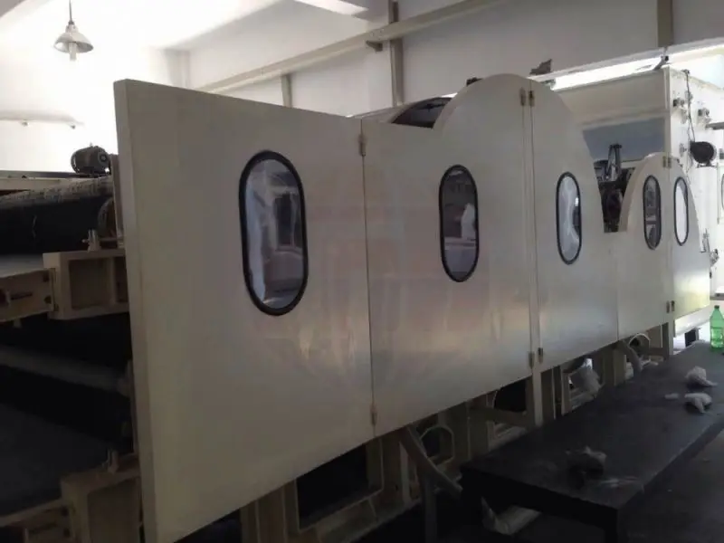 
New generation cotton wool double cylinder cotton carding machine 