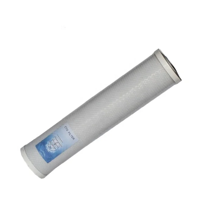 factory big CTO 20 inch high activated carbon Water Filter cartridge