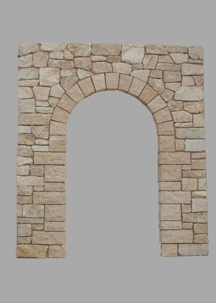 Yellow sandstone flagstone castle stone for sales