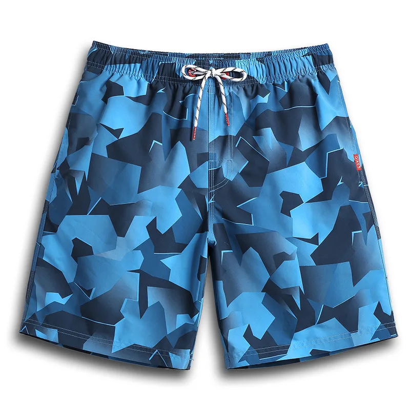 
2021 Wholesale Custom New Design Summer Swim Trunks Quick Dry Bathing Suits Beach Shorts With Mesh Lining XXXl Mens Swimwear 