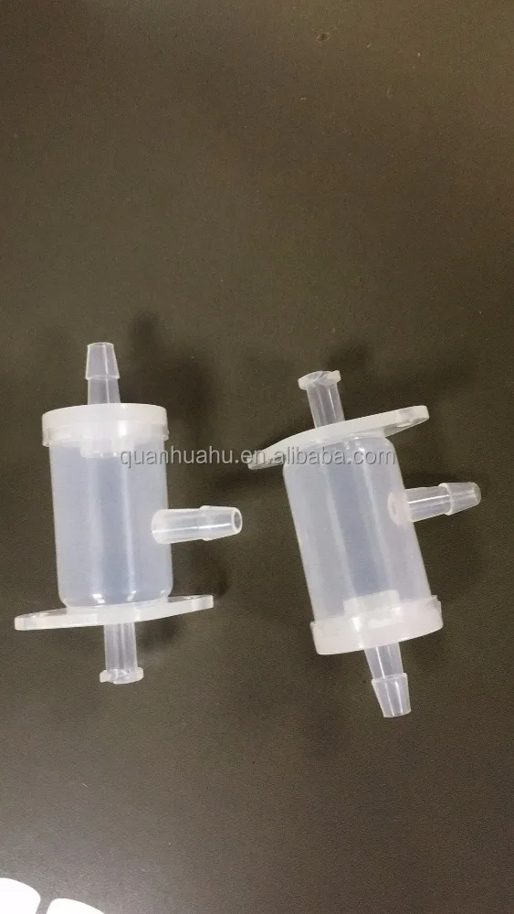 Ink filter, ink pump, tube connector for filtering