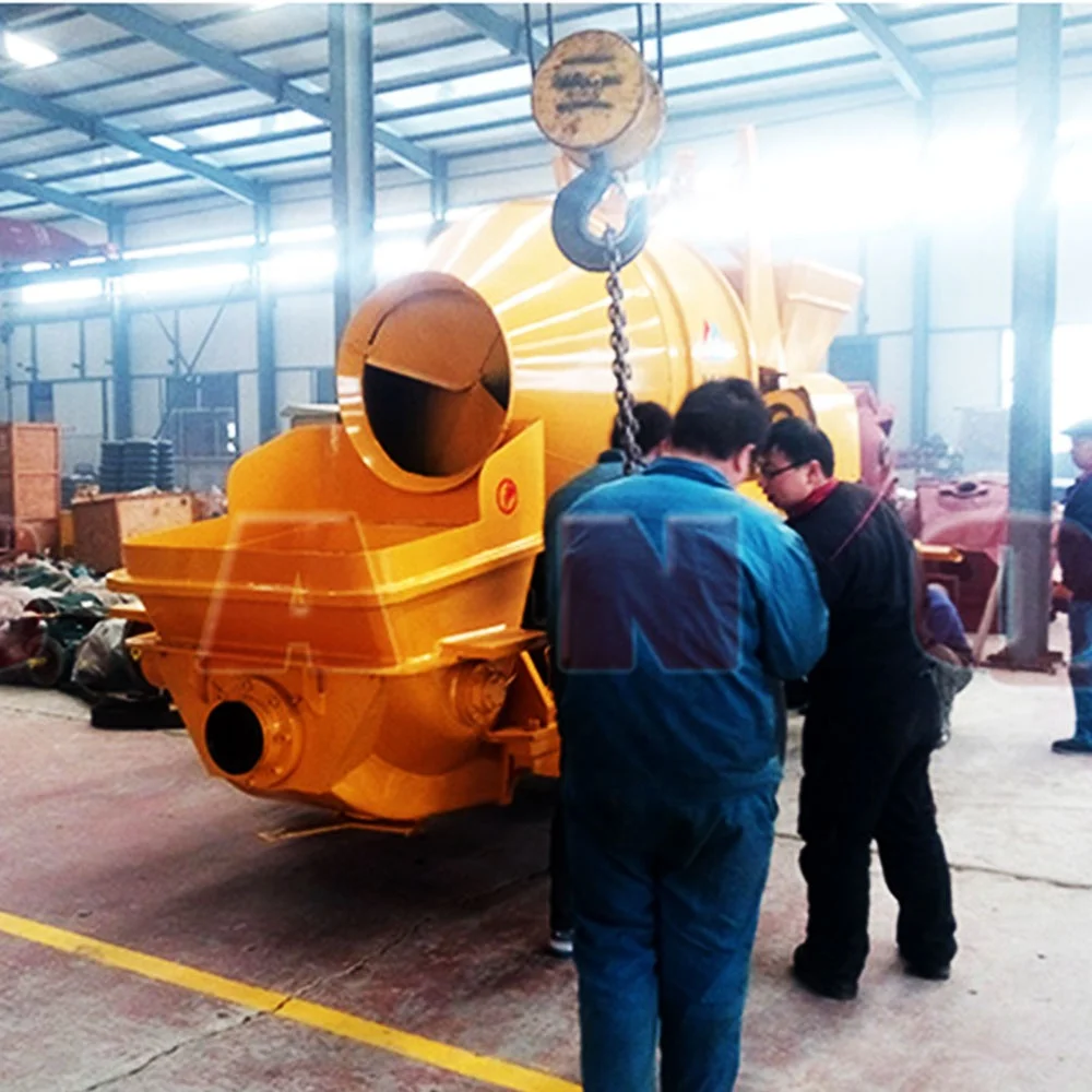 Portable Concrete Mixer Pump Cement Mortar Mixer and Pump