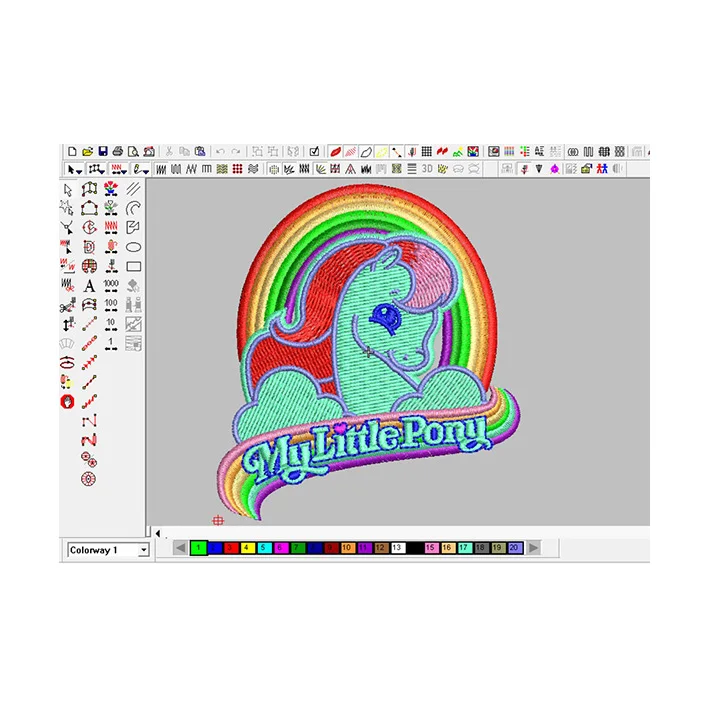 
Embroidery High-quality Latest Funny Rectangle Laser Cut Iron On Fabric Badge For Shoes Kids Applique Designs Design Can Cooler 