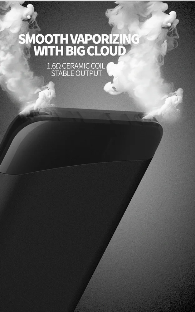 2019 Dual Vaping Pod System DualVape In One Device Puzvape Poker2 With Ceramic Coil