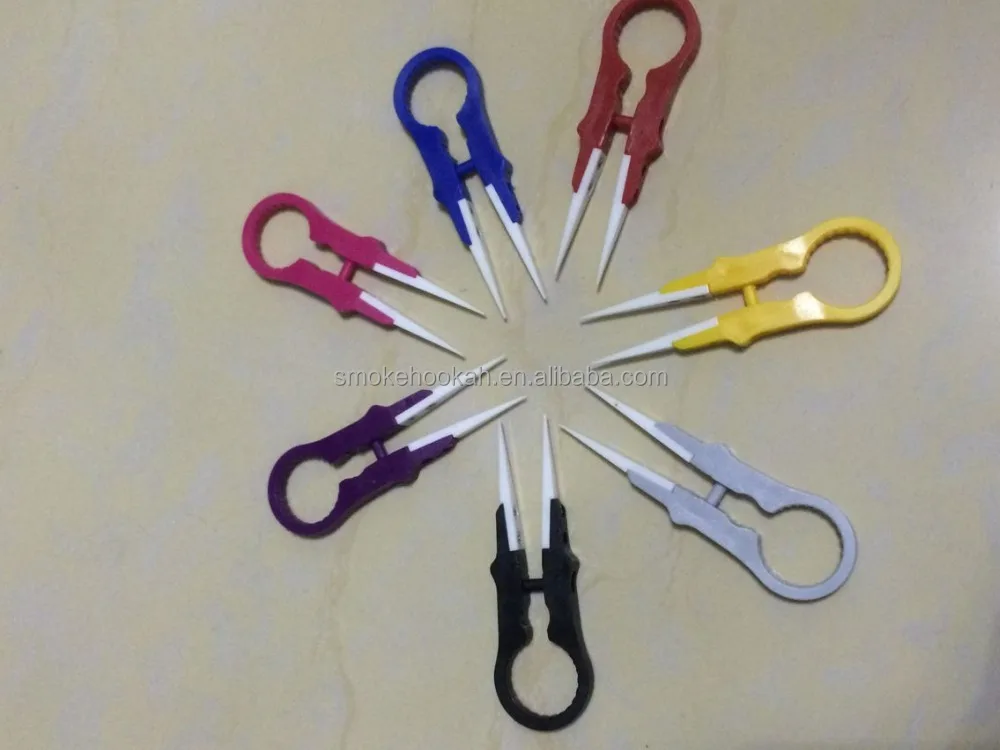 2016 Hot Handle tweezer Colorful Functionable Rcomen Vaper Tweezer Ceramic Tweezer