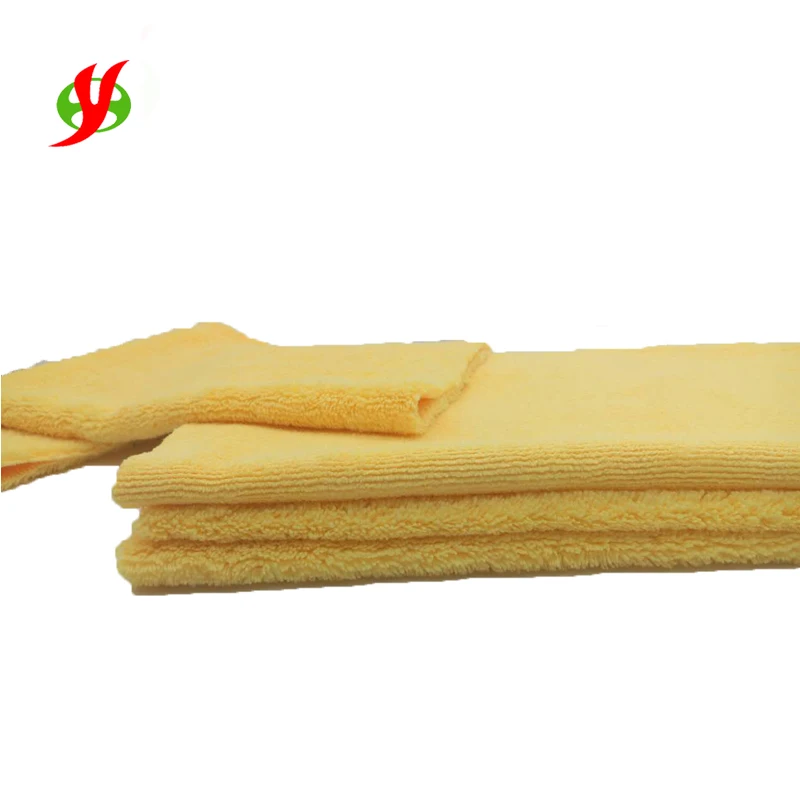 Attractive long and short terry microfiber towel