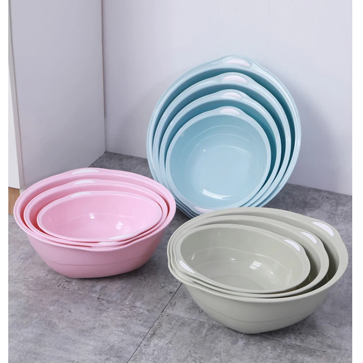 
Manufacturer wholesale price PP household fancy plastic wash basin 