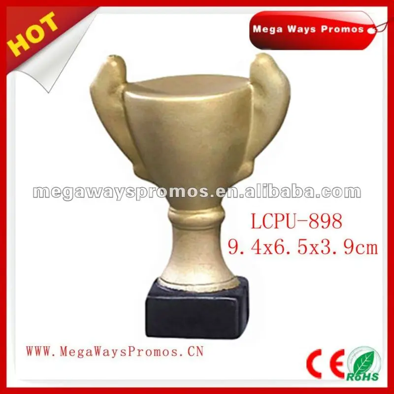 Hot Sale Promotional Low Cost PU Stress Trophy Reliever For Gift