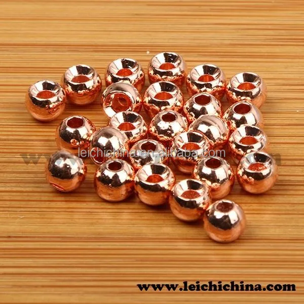 Wholesale round fly fishing tungsten beads