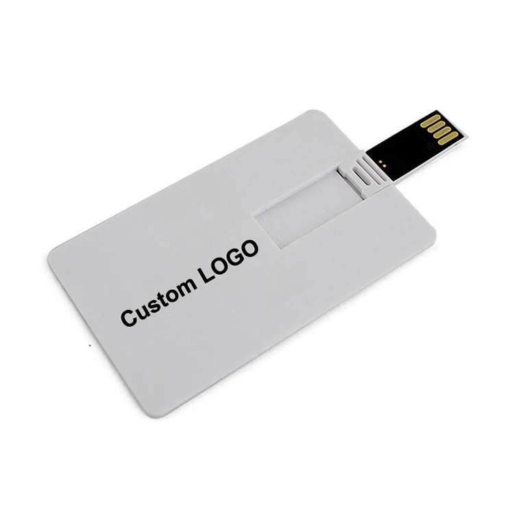 High Speed Credit Card Model USB Memory Stick Flash Drive 2GB 4GB 8GB 16GB 32GB