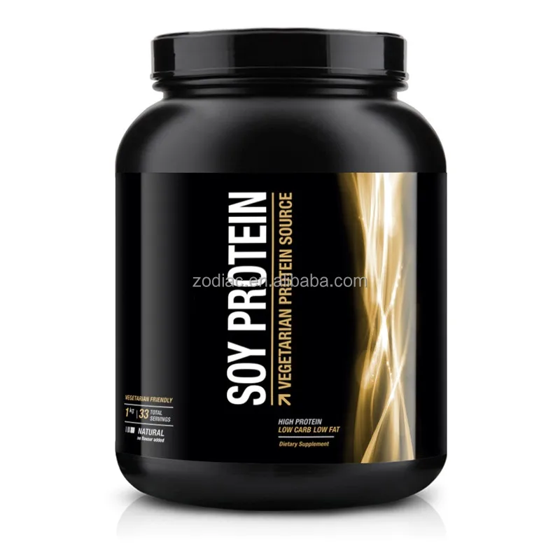 Food Additive Soy Protein Isolate90% NON-GMO isolated soy protein powder for Healthy Muscles