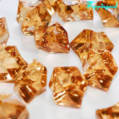 Wedding Clear Crystal Acrylic Ice Chunks Table Vase Fillers