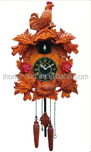
China Suppliers talking wall clock cuckoo bird wall clock 