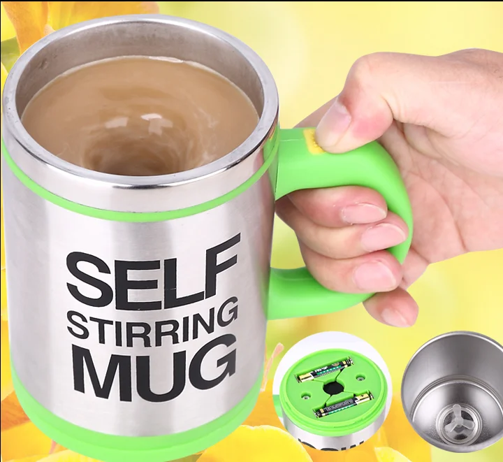 
Self Stirring Electric stainless steel coffee mug, bpa free travel mug,tea cup 