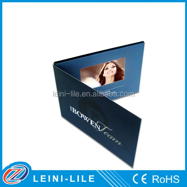 4.3 inch LCD video booklet/Video book
