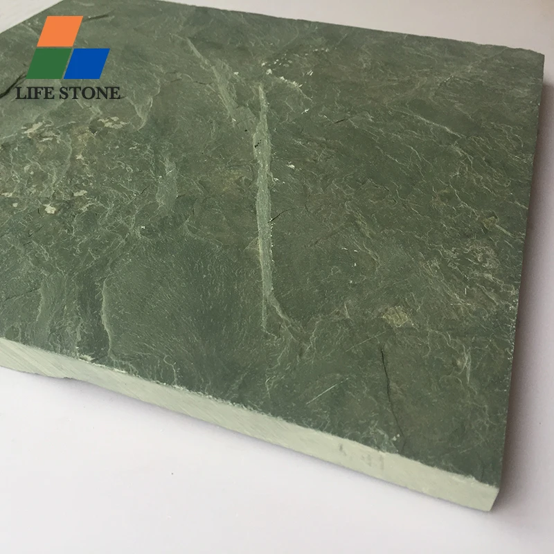 Оптовая продажа, плитка из зеленых натуральных камней, шиферный настил, камень для пола