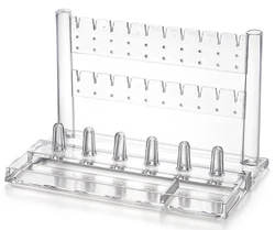 Choice Fun Clear Acrylic Earring Ring Jewellery Jewelry Holder Jewlery Organizer With Drawers
