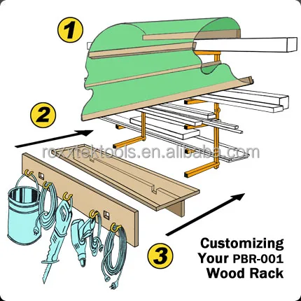 WR006R Lumber Storage Rack