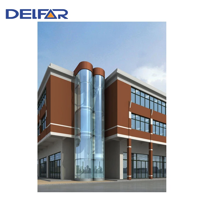 Fashion high quality observation elevator, panoramic lift, round glass elevator