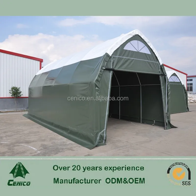 Instant RV shelter, fabric car garages