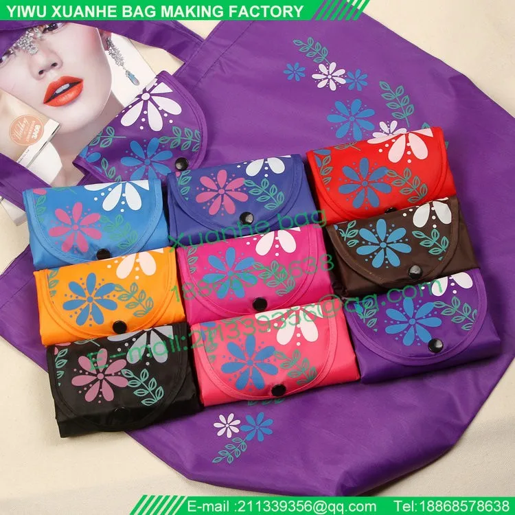 Новая недорогая рекламная многоразовая складная сумка для покупок