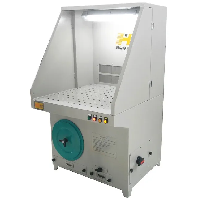 Portable Downdraft tables for polishing process Welding and grinding dust collector