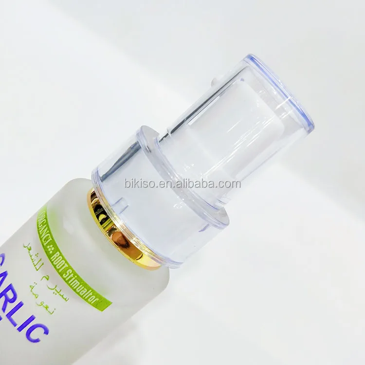 
free sample natural garlic crystal oil for dry hair hair oil serum 