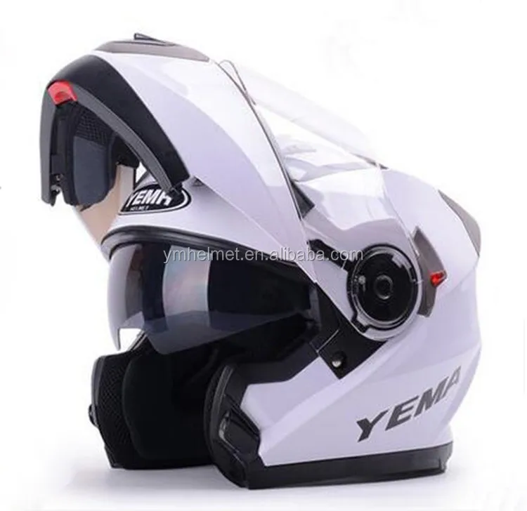 YM-925 Casco para moto manufacturer made German design ABS material with DOT approved helmet flip up modular