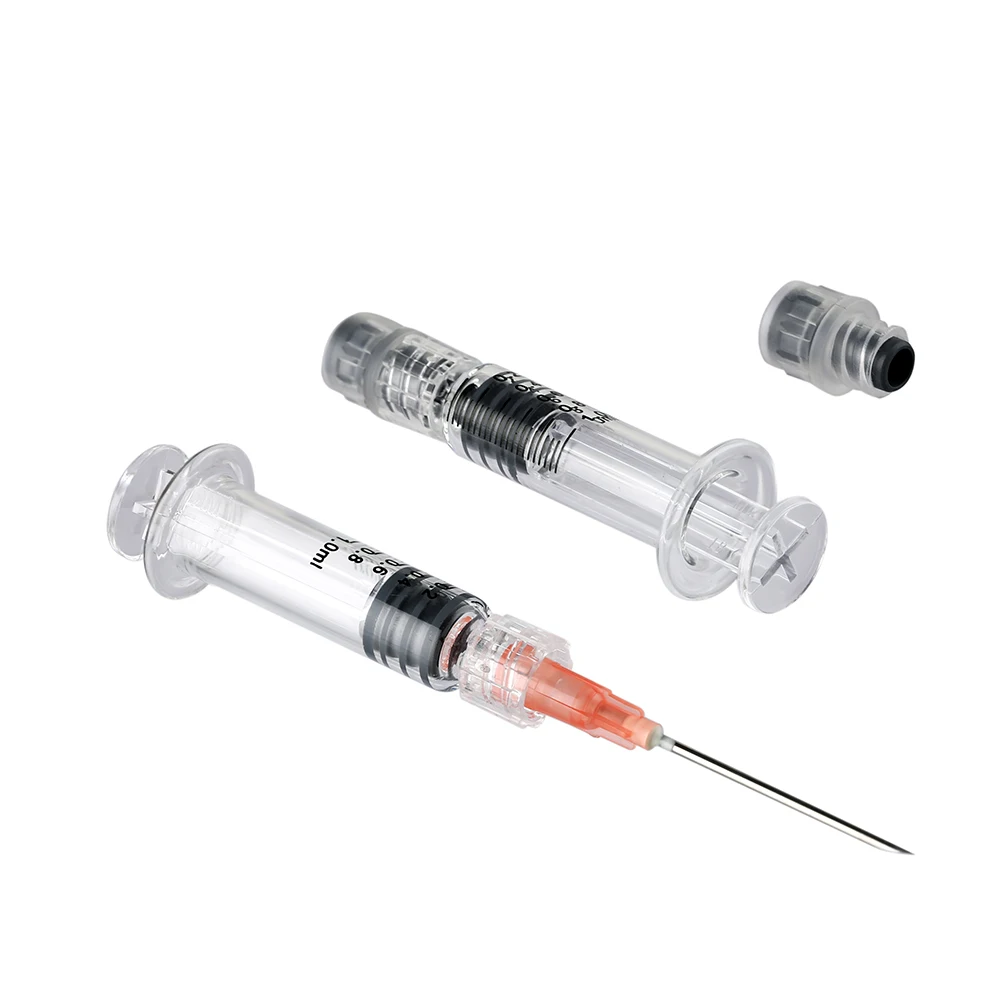 Reusable luer lock glass syringe 1ml (Shenzhen, China)
