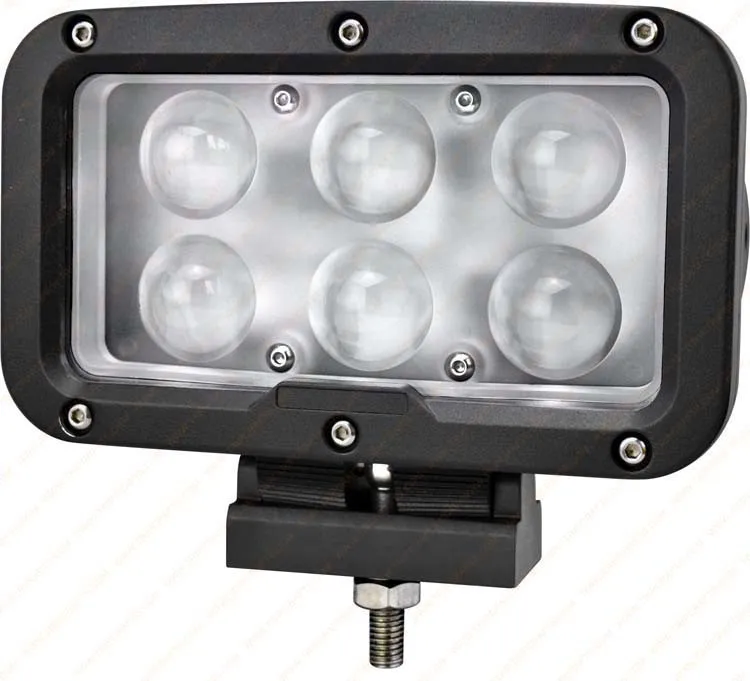 5100lM New 60W Car Led Tuning Light LED Work Light For Offroad Tanks Motorcycle Bike Agriculture Vehicle