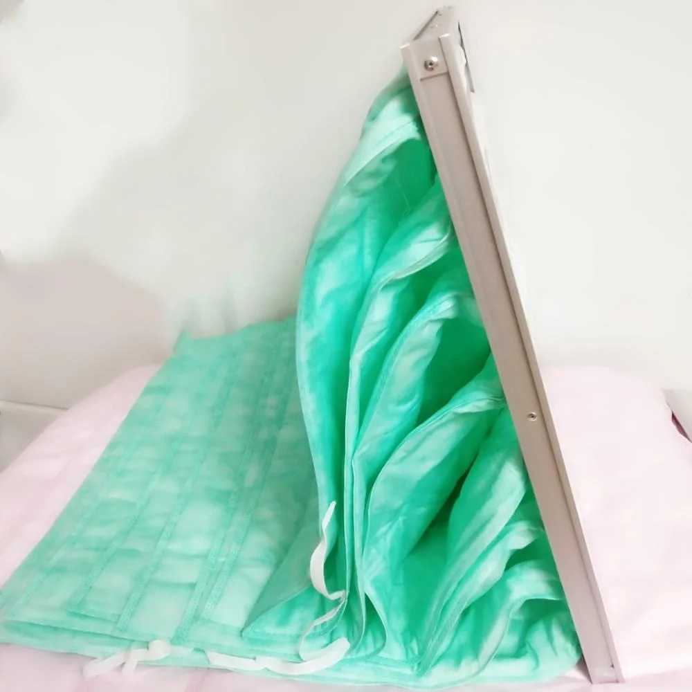 bank central air conditioning Panel filter Synthetic fiber 595x595x96mm for Air Handling Unit