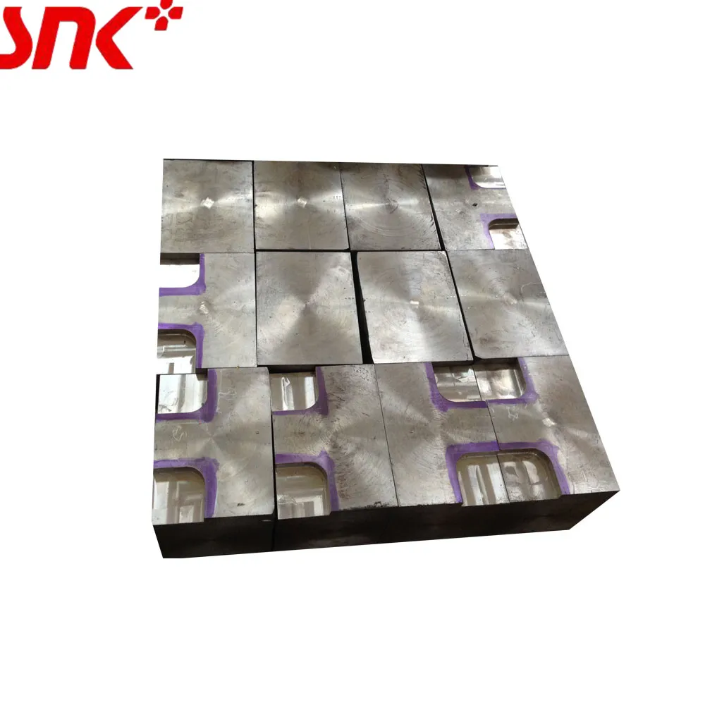 Кованый блок из нержавеющей стали s45c