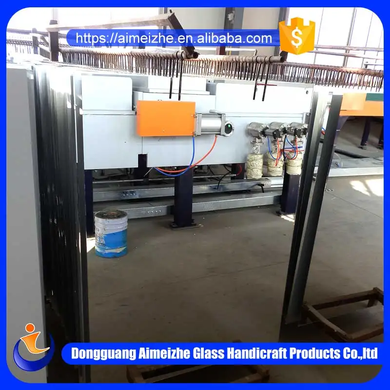 Безрамное Алюминиевое Зеркало Листовое Стекло