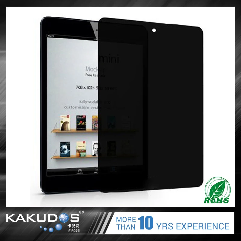 Твердость 9 H толщина 0.3 мм протектор экрана пленки для ipad mini 2/3