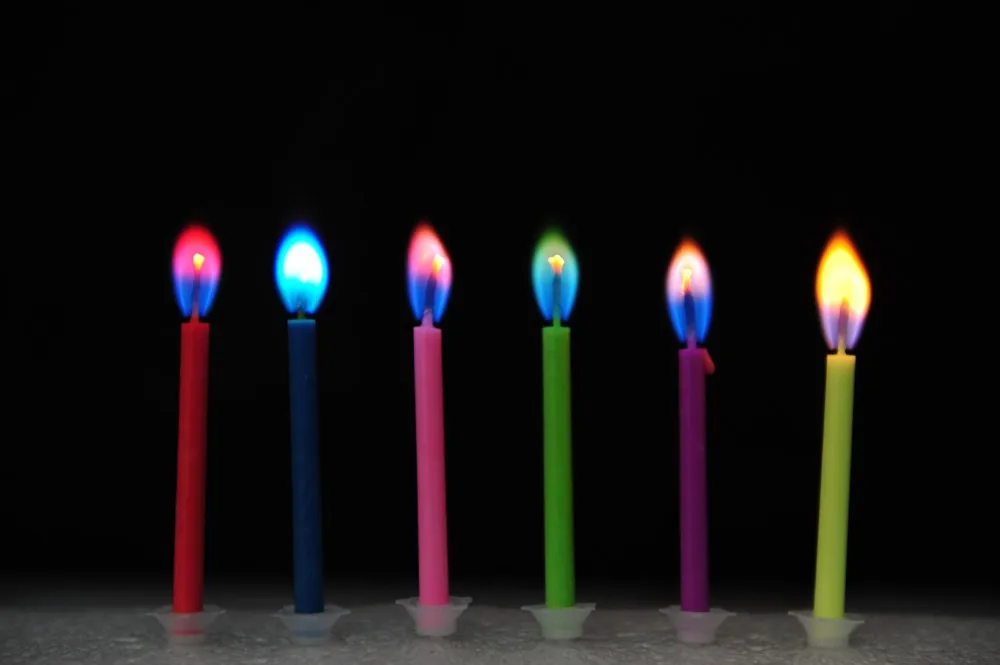 12ct Color Flame Candle Factory Supplier China