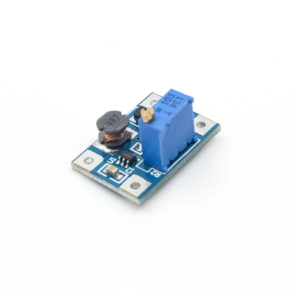 DC-DC SX1308 Step-UP Adjustable Power Module Step Up Boost Converter 2-24V to 2-28V 2A