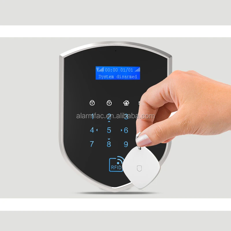 4G wifi wireless home burglar security alarm