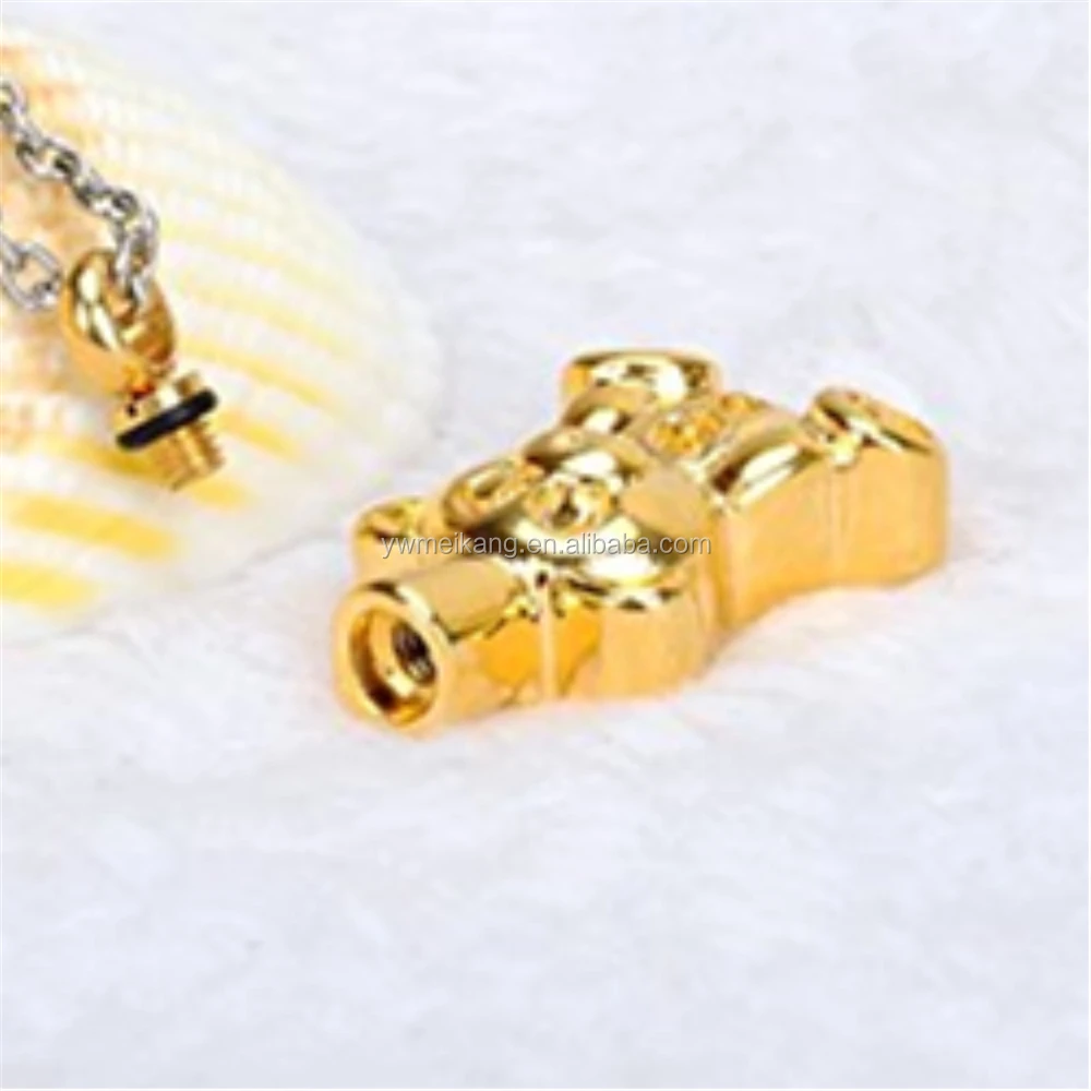 Golden Bear Keepsake Pet Ash Urn