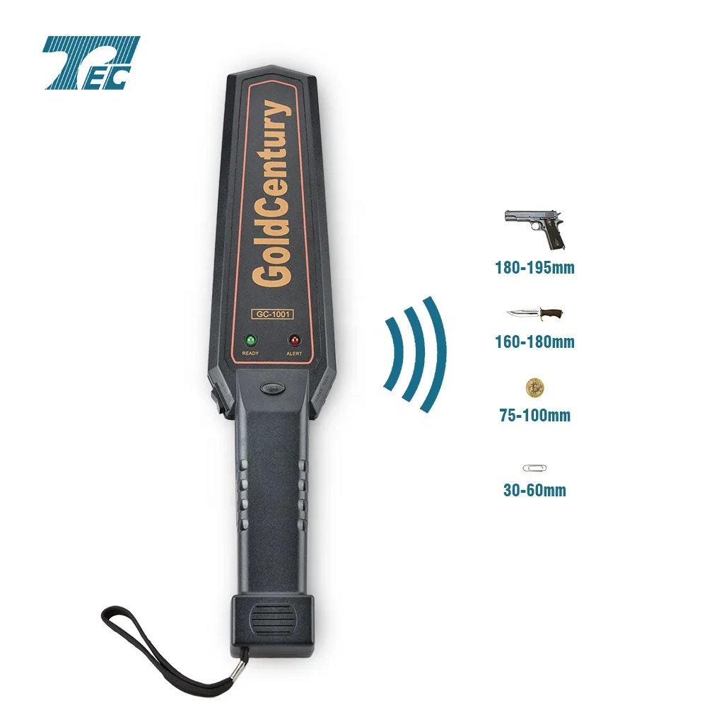 HOT! Security Hand-held Metal Detector for Body Safety GC-1001