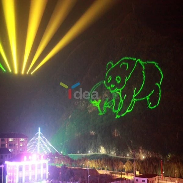 Outdoor 20W 30W Green Sky Beam Laser Light Machine