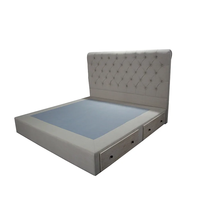 Professional Factory Home wooden Top Sale Double bed design furniture